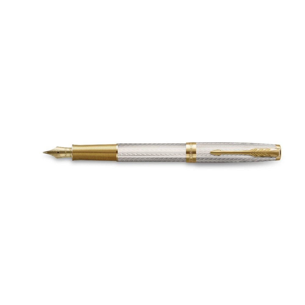 Parker Sonnet Stainless Steel CT Ballpoint | Appelboom.com